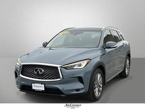 Slate Gray 2023 INFINITI QX50 Luxe