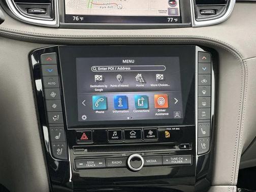 Mineral Black 2023 INFINITI QX50 SENSORY