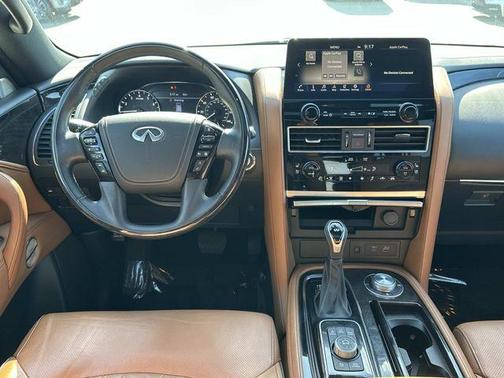 Moonstone White 2023 INFINITI QX80 SENSORY