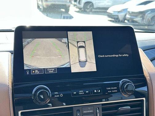 Moonstone White 2023 INFINITI QX80 SENSORY