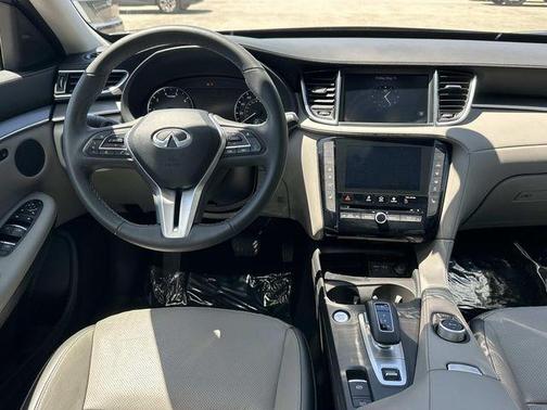 Black Obsidian 2023 INFINITI QX50 Luxe