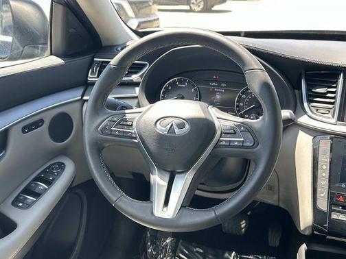 Black Obsidian 2023 INFINITI QX50 Luxe