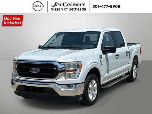 White Metallic 2021 Ford F-150 XLT