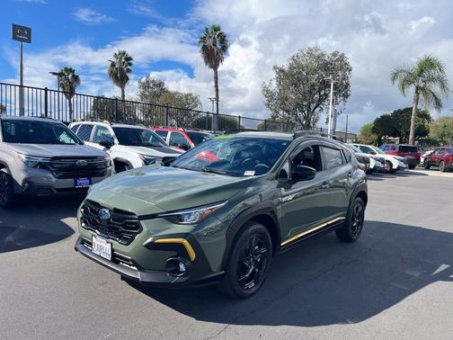 Alpine Green 2024 Subaru Crosstrek Sport