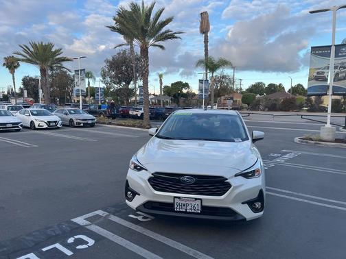 Crystal White Pearl 2024 Subaru Impreza Sport