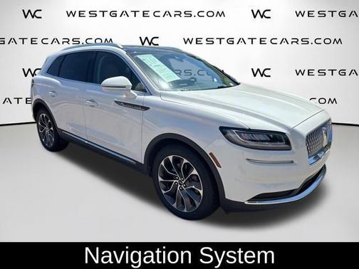 Pristine White 2021 Lincoln Nautilus Reserve