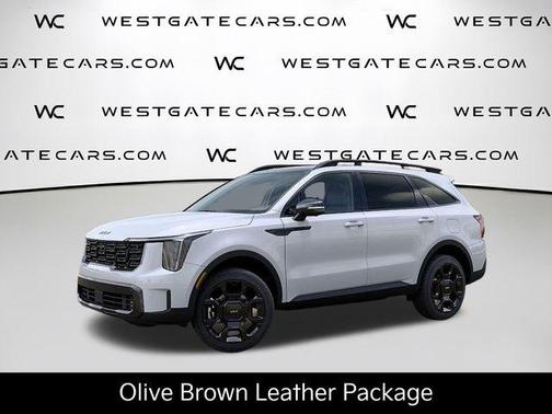 Glacial White Pearl 2026 Kia Sorento SX Prestige
