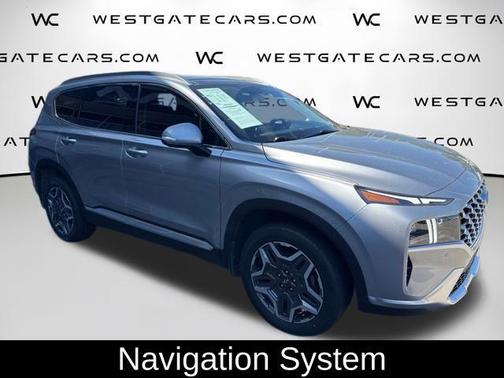 Shimmering Silver Pearl 2022 Hyundai SANTA FE Limited