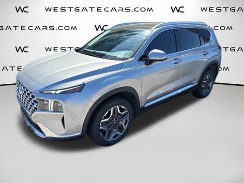 Shimmering Silver Pearl 2022 Hyundai SANTA FE Limited