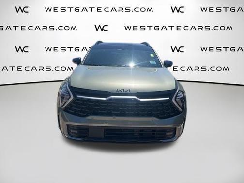 Jungle Green 2024 Kia Sportage Plug-In Hybrid X-Line Prestige