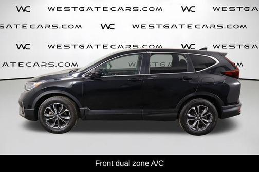 Black 2021 Honda CR-V EX-L