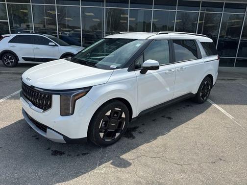 Snow White Pearl 2025 Kia Carnival EX