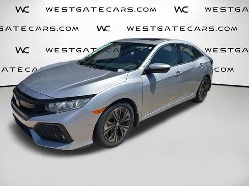 Lunar Silver Metallic 2017 Honda Civic EX