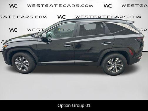 Phantom Black 2023 Hyundai TUCSON Hybrid Blue