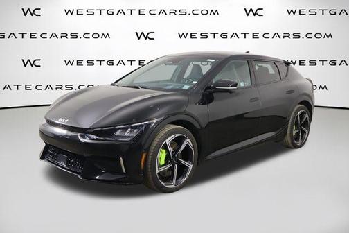 Aurora Black Pearl 2023 Kia EV6 GT
