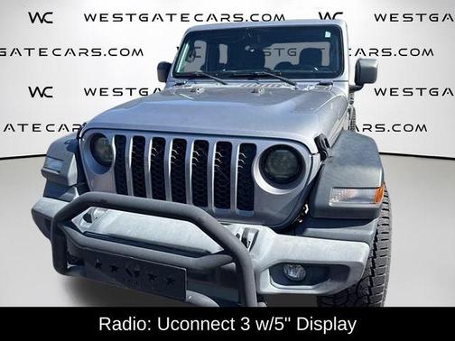 Billet Silver Metallic Clearcoat 2020 Jeep Gladiator Sport