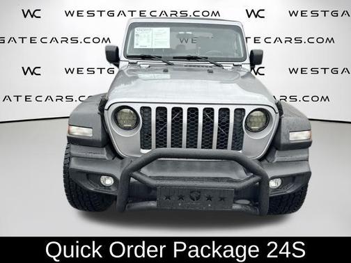Billet Silver Metallic Clearcoat 2020 Jeep Gladiator Sport