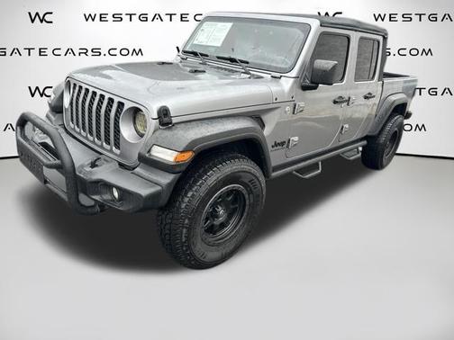 Billet Silver Metallic Clearcoat 2020 Jeep Gladiator Sport