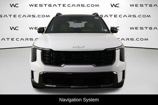 Glacial White Pearl 2024 Kia Sorento SX Prestige
