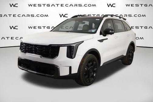 Glacial White Pearl 2024 Kia Sorento SX Prestige