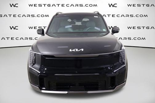 Aurora Black 2024 Kia EV9 GT-Line