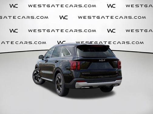 Aurora Black Pearl 2026 Kia Sorento Hybrid EX