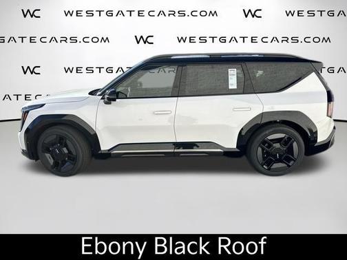 Glacier White Pearl 2026 Kia EV9 GT-Line