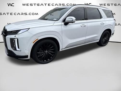 Hyper White 2025 Hyundai PALISADE Calligraphy Night Edition