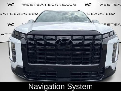 Hyper White 2025 Hyundai PALISADE Calligraphy Night Edition