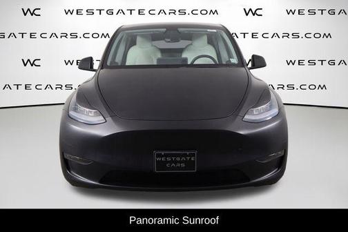 Gray 2021 Tesla Model Y Long Range