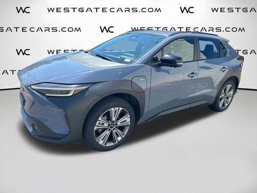 Harbor Mist Gray Pearl 2023 Subaru Solterra Limited