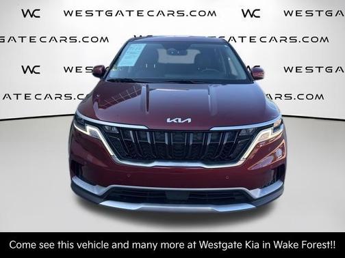 Flare Red 2024 Kia Carnival EX