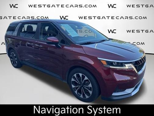 Flare Red 2024 Kia Carnival EX