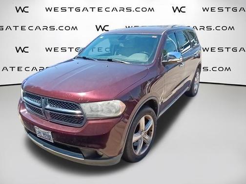 Deep Molten Red Pearlcoat 2012 Dodge Durango Citadel