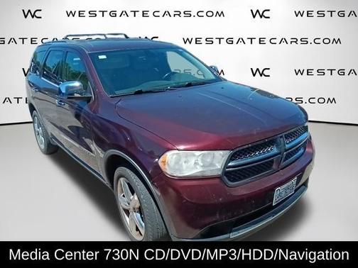 Deep Molten Red Pearlcoat 2012 Dodge Durango Citadel