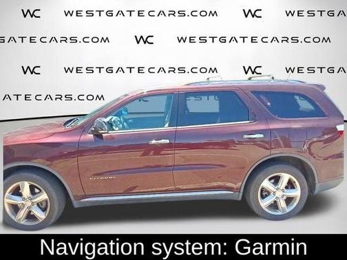 Deep Molten Red Pearlcoat 2012 Dodge Durango Citadel