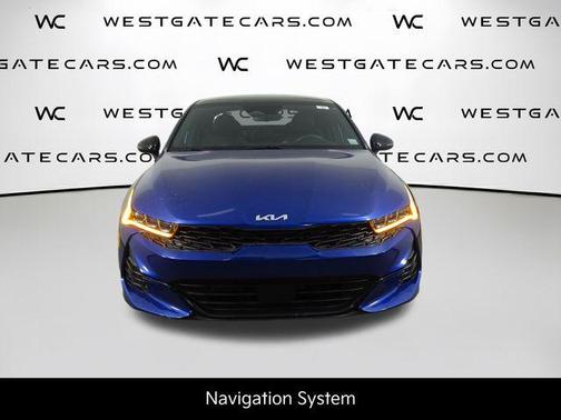 Sapphire Blue 2022 Kia K5 GT-Line
