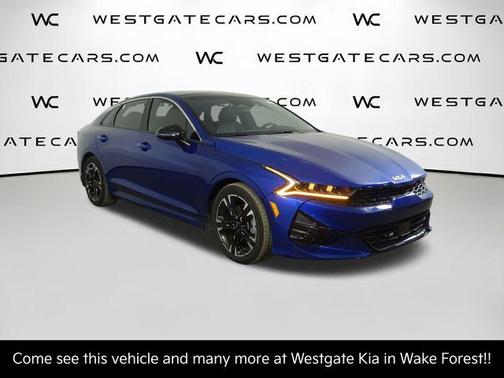 Sapphire Blue 2022 Kia K5 GT-Line
