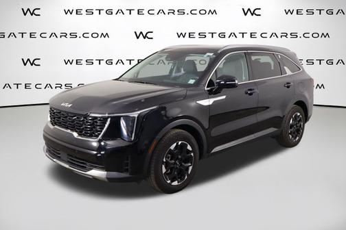 Ebony Black 2025 Kia Sorento S