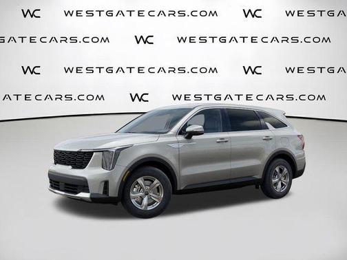 Ivory Silver 2026 Kia Sorento LX