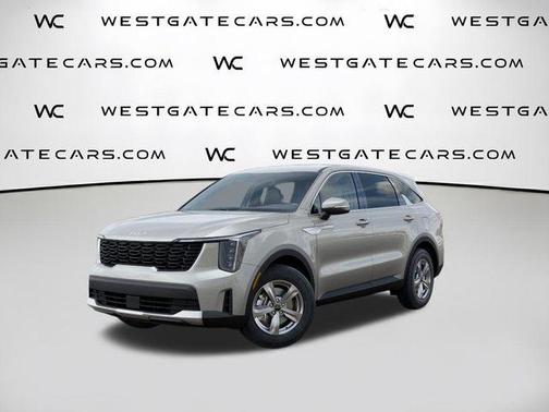 Ivory Silver 2026 Kia Sorento LX