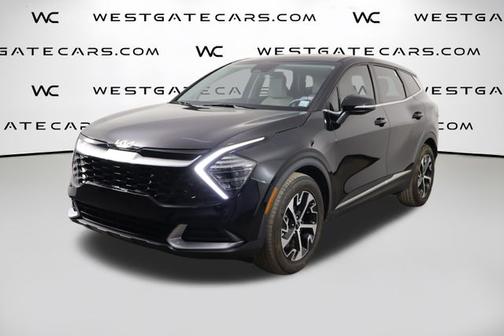 Ebony Black 2025 Kia Sportage EX