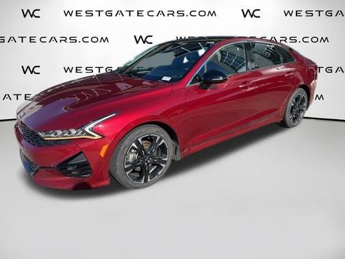 Passion Red 2021 Kia K5 GT-Line