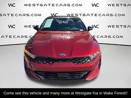 Passion Red 2021 Kia K5 GT-Line
