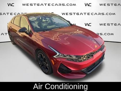 Passion Red 2021 Kia K5 GT-Line