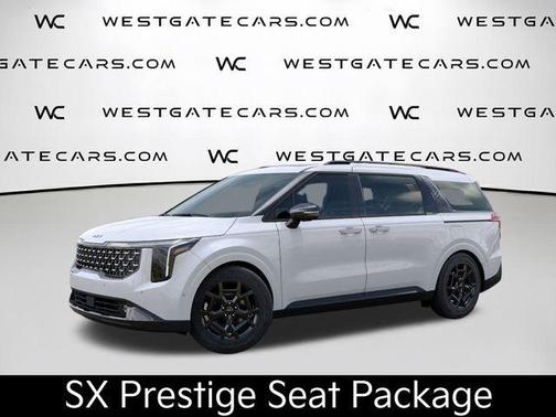 Snow White Pearl 2026 Kia Carnival Hybrid SX Prestige