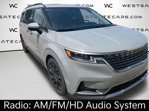 Ceramic Silver 2024 Kia Carnival SX Prestige