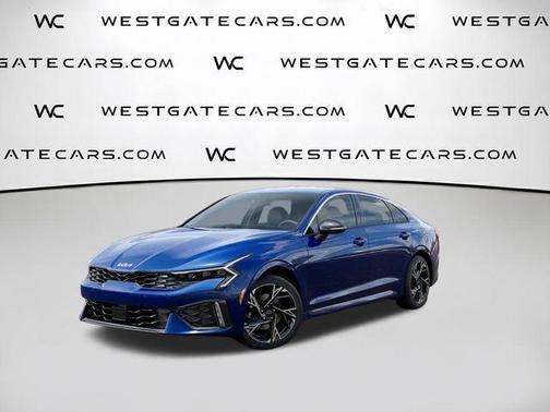 Blue 2026 Kia K5 GT-Line