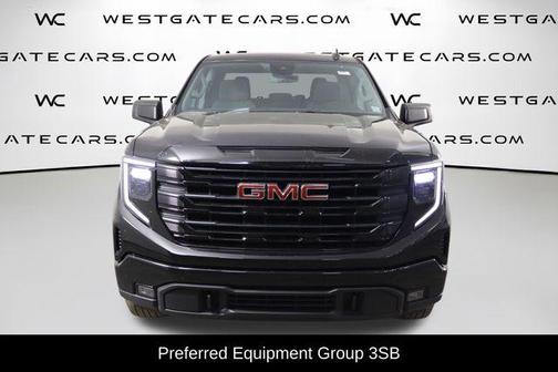 Onyx Black 2023 GMC Sierra 1500 Elevation