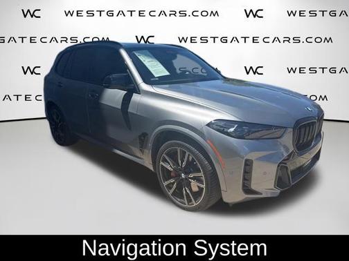 Skyscraper Gray Metallic 2024 BMW X5 M60i